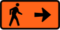 (TW-32) Pedestrians follow this sign