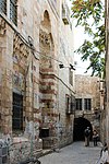 Street façade of the Madrasa al-Muzhiriyya (1480–81)