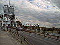 The new Pegasus Bridge in Benouville, Normandie.