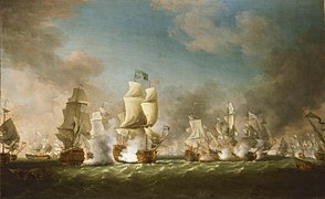 Batalla del cabo Passaro, 11 de agosto de 1718.