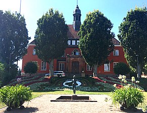 Tingshuset i Ronneby, uppfört 1910.
