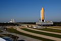 Atlantis on it's way from the VAB.