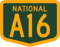 National highway marker