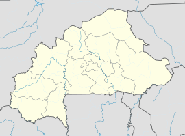 Ouagadougou na mapi Burkine Faso