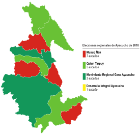 Elecciones regionales de Ayacucho de 2018