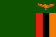 Zambia zászlaja