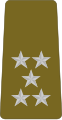 Général d'armée (Guinea Ground Forces)