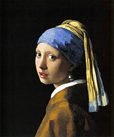 "Chica con un arete de perla" de Johannes Vermeer presenta pigmento de ultramarino