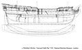 Plan du HMS Faukland