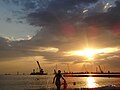 A panorama of Sochi seaport