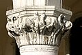 Jeden z kapiteli kolumny pałacu Dożów w Wenecji