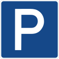 Zeichen 314-50 Parkplatz