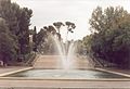 Fontaine et miroir d'eau du Parc Jourdan