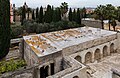 Exterior view of the baths