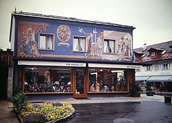 Kamienice w Oberammergau