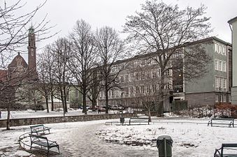 Borgarskolan och Ellen Keys park