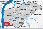 Neuenlande in der Gemeinde Loxstedt