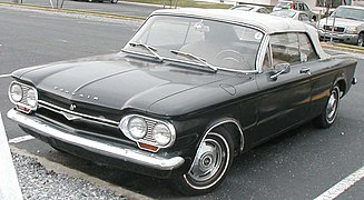 Chevrolet Corvair convertible 6-cylindres, 1960