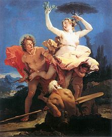 Dafne redet gant Apollon (1744)
