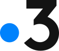 On-screen logo of France 3 from 29 January 2018