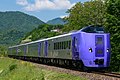 The KiHa 261–5000 series "Lavender" set in June 2022