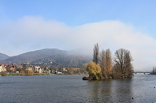Neckar pola Heidelberga