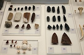 Neolithic, Franchthi Cave, flint, obsidian, AM of Nafplio, 202060.jpg