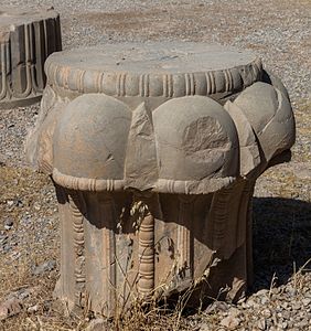 Detalle dunha columna