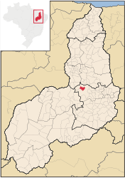 Santa Rosa do Piauí – Mappa