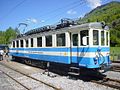 Zurück zur Restaurierung in Solothurn, MOB Triebwagen BDe 4/4 36, ex VBW BDe 4/4 36, ex WT CFe 4/4 101, hier Aufgenommen im Jahre 2003 in Blonay