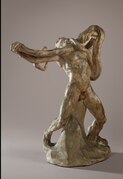 Auguste Rodin, L’Homme au serpent, 1885, plâtre