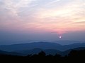 Blue Ridge Mountains in Shenandoah National Park