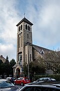 L'église du Sacré-Cœur.