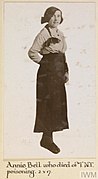 Annie Bell, Munitions work. Died of TNT poisoning 02 May 1917.jpg