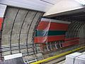 open doors day of Nádraží Veleslavín metro station one of open construction sites in Prague on 4 October 2014.