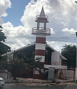 Huis met vuurtoren in Caxias