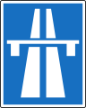 Австриядагы автомагистралдын белгиси