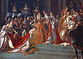 Le Couronnement de l'Empereur et de l'Impératrice, by Jacques-Louis David, 1807/08 (Detail)