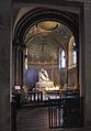 Pietà in Romanesque Rivival soutwestern chapel