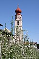 Kirchturm von Tschars