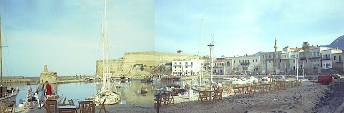Киренийското пристанище през 1967 г.