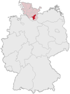Lokasi Stormarn di Jerman