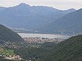 Utsikt fra fjellene som omkranser Locarno