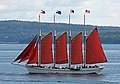 The four-masted Margaret Todd