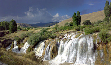 Muradiye Waterfall in Van