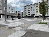 Place des Provinces (quartier Boissière).