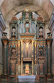 Retablo del Santo Cristo de la Esperanza de la Iglesia de Santa Eufemia de Orense (1770-1771).