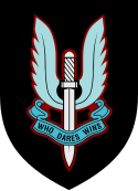 Емблема спецпідрозділу SAS (Велика Британія)