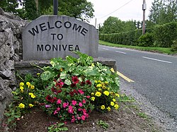 "Welcome" signage