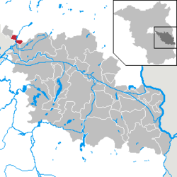 Woltersdorf – Mappa